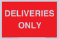 PV12791: DELIVERIES ONLY