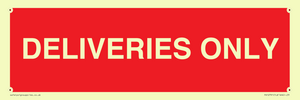 PV12791: DELIVERIES ONLY