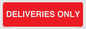 PV12791: DELIVERIES ONLY