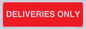 PV12791: DELIVERIES ONLY