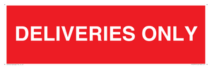 PV12791: DELIVERIES ONLY