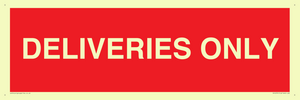 PV12791: DELIVERIES ONLY