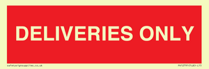 PV12791: DELIVERIES ONLY