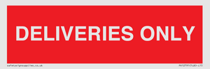 PV12791: DELIVERIES ONLY