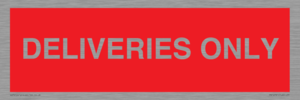 PV12791: DELIVERIES ONLY