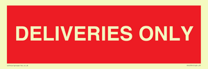 PV12791: DELIVERIES ONLY