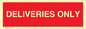 PV12791: DELIVERIES ONLY