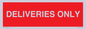 PV12791: DELIVERIES ONLY