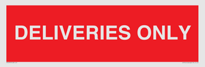 PV12791: DELIVERIES ONLY