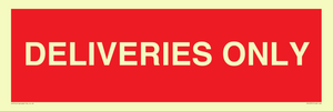 PV12791: DELIVERIES ONLY