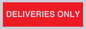 PV12791: DELIVERIES ONLY