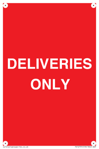 PV12791: DELIVERIES ONLY