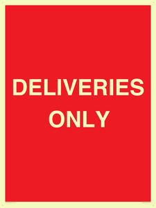 PV12791: DELIVERIES ONLY