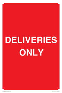 PV12791: DELIVERIES ONLY
