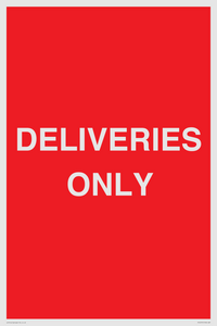 PV12791: DELIVERIES ONLY