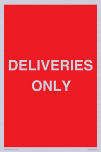 PV12791: DELIVERIES ONLY