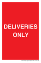 PV12791: DELIVERIES ONLY