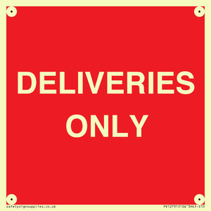 PV12791: DELIVERIES ONLY