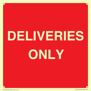 PV12791: DELIVERIES ONLY