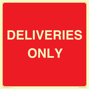 PV12791: DELIVERIES ONLY