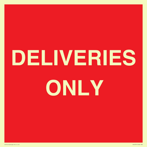 PV12791: DELIVERIES ONLY