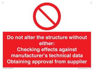 PV12944: Do not alter the structure