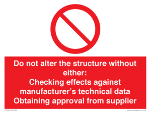 PV12944: Do not alter the structure