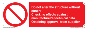 PV12944: Do not alter the structure