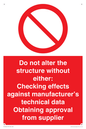 PV12944: Do not alter the structure