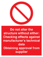 PV12944: Do not alter the structure