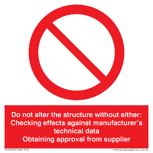 PV12944: Do not alter the structure