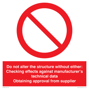 PV12944: Do not alter the structure