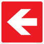 PV13062: Left arrow (white on red background)