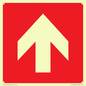 PV13066: Up arrow (white on red background)