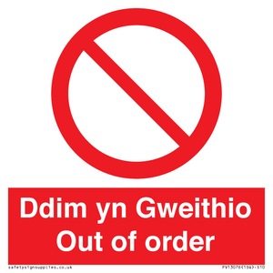 PV13076: Ddim yn Gweithio