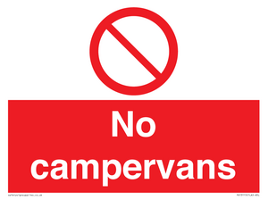 PV13115: No campervans
