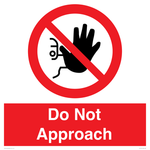 PV13145: Do not approach