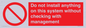 PV13279: Do not install anything on this system without checking with management