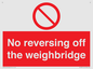 PV13371: No reversing off the weighbridge