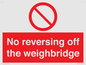 PV13371: No reversing off the weighbridge