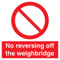 PV13371: No reversing off the weighbridge