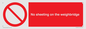 PV13375: No sheeting on the weighbridge