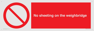 PV13375: No sheeting on the weighbridge