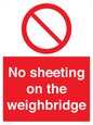 PV13375: No sheeting on the weighbridge