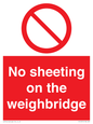 PV13375: No sheeting on the weighbridge