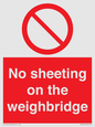 PV13375: No sheeting on the weighbridge