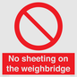 PV13375: No sheeting on the weighbridge