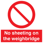 PV13375: No sheeting on the weighbridge