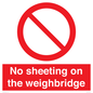 PV13375: No sheeting on the weighbridge