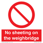PV13375: No sheeting on the weighbridge